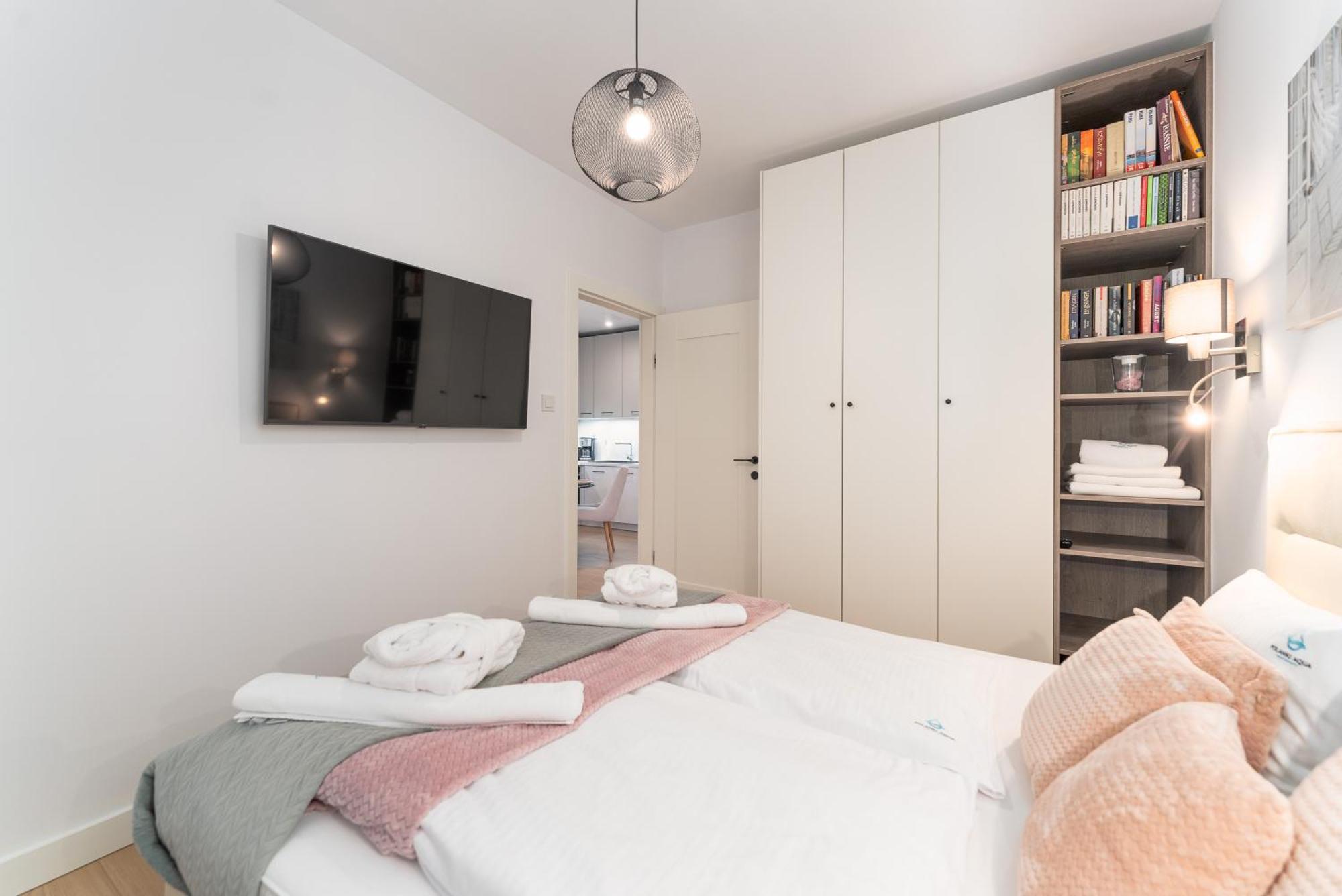 Polanki Aqua Apartamenty Nielimitowany Dostep Do Basenow Parking Free Kolobrzeg Dış mekan fotoğraf